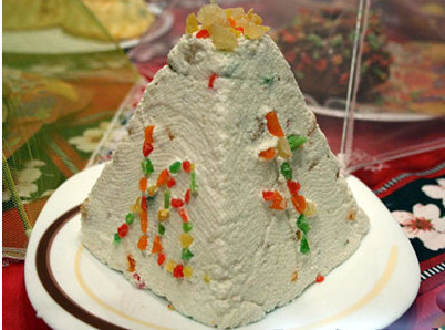 медовая пасха с лимонными финиками,
